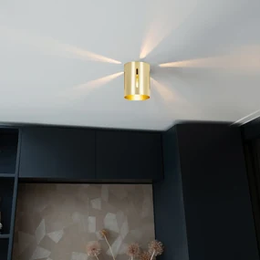 Plafoniera di design oro - Yana