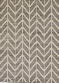 Kilim Tappeto 230 x 160 Nero (Indian) Tessuto A Mano