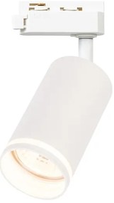 Faretto per sistema binario monofase PIPE 1xGU10/10W/230V bianco