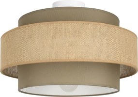 Brilagi - Plafoniera RESNA 1xE27/60W/230V Ø 40 cm marrone/beige