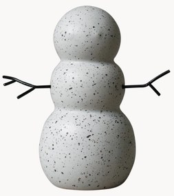 Oggetto decorativo natalizio in ceramica Snowman