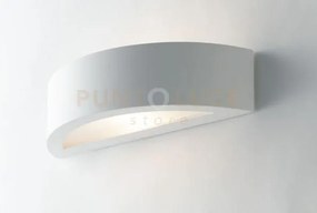 Applique a parete cortina bianca 1 luce attacco e14 30x10x7,5cm in ...