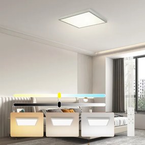 Brilagi - Lampada LED dimmerabile per bagno FRAME SMART LED/50W/230V 60x60 IP44 + telecomando