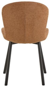 Sedia da pranzo color terracotta Esra – Actona