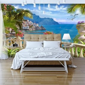 Fotomurale adesivo  Mediterranean Paradise  Larghezza x Altezza Home decor 245x175