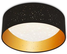 Brilo 3482-015 - Plafoniera LED MAILA STARRY LED/12W/230V nero/oro
