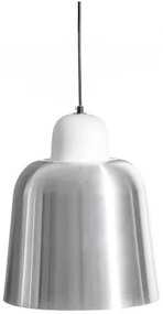 Lampadario 8 x 28 x 60 cm Argento Alluminio