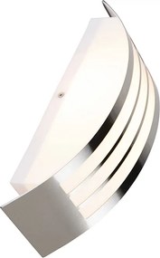 Lampada da parete moderna acciaio inox IP44 - Sapphire Deluxe