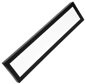 Ecolite TL1901-18W/CR-Plafoniera LED PILO LED/18W/230V 4100K 62 cm nero