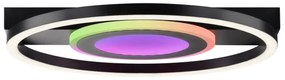 Brilliant -LED RGBW dimmerabile plafoniera MAUREEN LED/20W/230V 3000-6500K nero+ telecomando