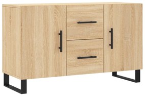 Credenza rovere sonoma 100x36x60 cm in legno multistrato