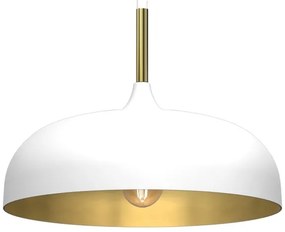 Brilagi - Lampadario a sospensione con filo ABRAHAM 1xE27/60W/230V diametro 35 cm bianco