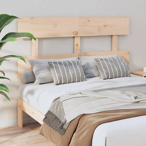 Testiera Per Letto 164x3x81 Cm İn Legno Massello Di Pino /