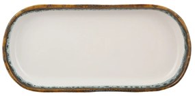 Piatto portata ovale 27x12,6 cm effetto acqua Ocean