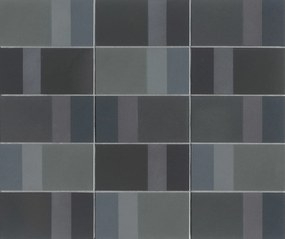 Mutina Diarama Piastrella Cm 9,4x18,7 Gres Porcellanato Smaltato Ash Dark