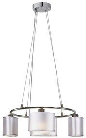 Lampadario a sospensione con filo BAN 4xE14/40W/230V