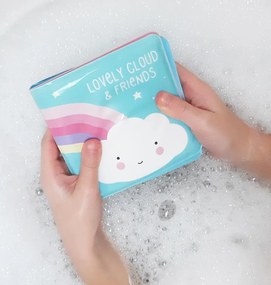A Little Lovely Company - libro da bagno - nuvola e amici