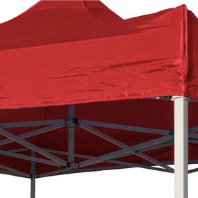 Gazebo 3x3 Eco - Rosso