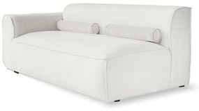 Divano componibile bianco (con penisola a sinistra) Flex Felix – Miuform