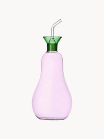 Dispenser aceto e olio in vetro borosilicato fatto a mano Vegetables