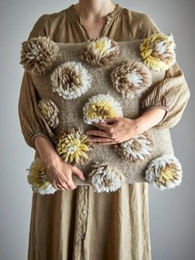 Cuscino decorativo in misto lana 50x50 cm Somma – Bloomingville