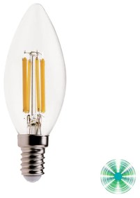 Vivida bulbs lampadina trasparente e14 6w 4000k 860 lm (360°) 35x98mm