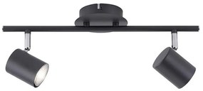 Leuchten Direkt 11942-13 - Faretto LED TARIK 2xGU10/5W/230V antracite