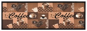 Tappetino Da Cucina Lavabile Caffè Marrone 60x300 Cm /