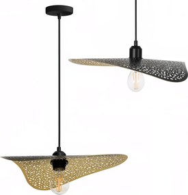 Lampada da soffitto APP1468-1CP BLACK/OLD GOLD