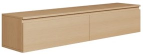 Mobile TV Sospeso 150 cm 2 Ante A Ribalta Rovere Lindberg Lume
