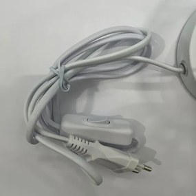 ONLI - Lampada da tavolo RICKY 1xE14/10W/230V 28 cm bianco