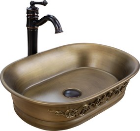 Lavabo da appoggio REA WILMA RUSTIC