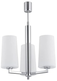 Argon 1224 - Lampadario on a pole CAMELOT 3xE27/15W/230V cromo lucido