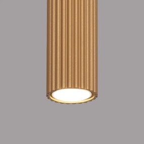 Sollux SL.1549 - Faretto KARBON 1xGU10/10W/230V 10 cm oro