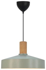 Nordlux - Lampadario a sospensione con filo ELVAS 1xE27/60W/230V diametro 37,5 cm verde