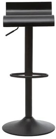 Sgabelli da bar design nero (lotto di 2) SURF