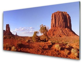 Quadro su vetro Sabbia per paesaggi del deserto 100x50 cm