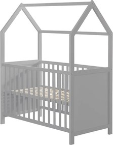 Lettino grigio 60x120 cm - Roba