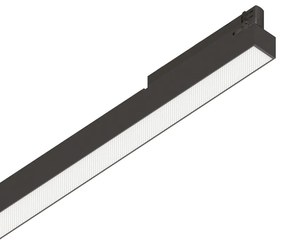 Proiettore Lineare Display Metallo Nero Led 27W 4000K Luce Naturale
