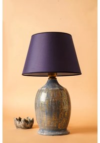 Lampada da tavolo RAMZES 1xE27/40W/230V blu