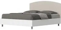 Letto Matrimoniale 160x190 cm con Rete Antilia Tortora