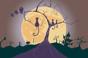 Quadro su tela – Spettri della notte