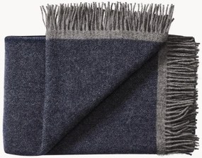 Coperta in lana con frange Alrø