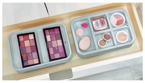 Cestino grigio per il trucco Eco Bin, 28,12 x 19,23 cm - iDesign