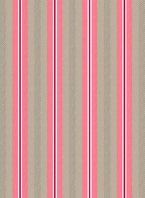 Streifentapete Blurred Lines von Eijffinger - Braun/ Pink