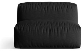 Modulo divano nero (parte centrale) Martina - Micadoni Home