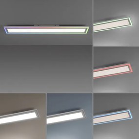 Leuchten Direkt 1490116-LED RGB Lampada da soffitto dimmerabile EDGING LED/24W/230V