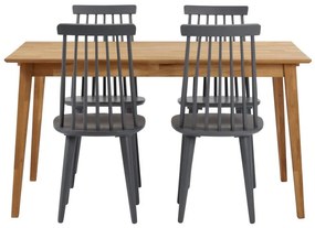 Tavolo da pranzo in rovere naturale , 140 x 90 cm Filippa - Rowico