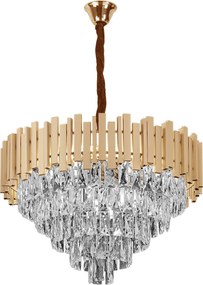 Lampada Cristal G050-CP 50CM GOLD
