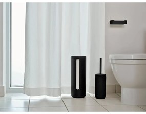 Porta carta igienica nero in metallo Ume – Zone